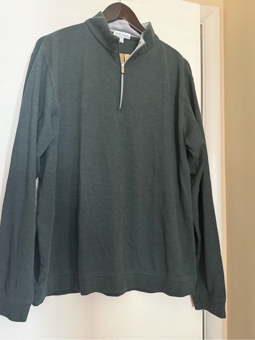 Peter Millar Iron Gray Crown Comfort Quarter-Zip
Size XLarge